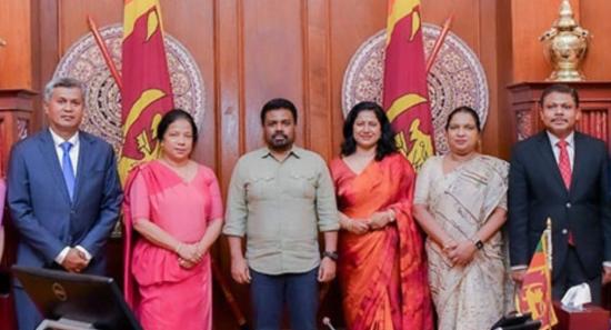New Diplomatic Heads Meet President